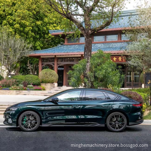 China high speed electric car BYD brand electric car BYD Han 4 doors 5 seats for sales